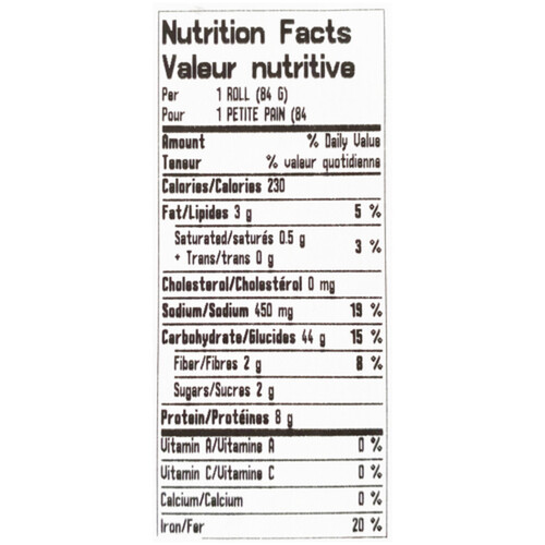 Calabrese Rolls 6 Pack 480 g