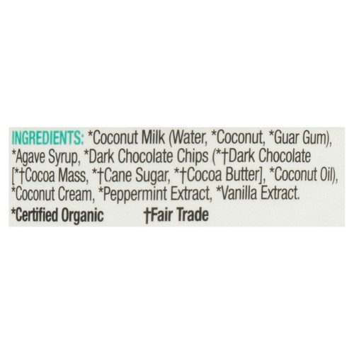 Coconut Bliss Gluten-Free Non-Dairy Frozen Dessert Mint Chip Galactica 473 ml
