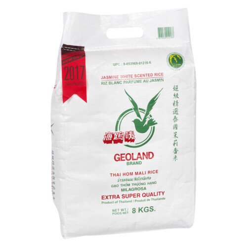 Geoland Scented Rice Jasmine White 8 kg