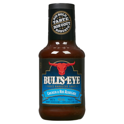 Bull's-Eye BBQ Sauce Chicken & Rib Renegade Sweet & Smokey 425 ml 