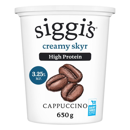 Siggi's 3.25% Skyr Yogurt Cappuccino 650 g