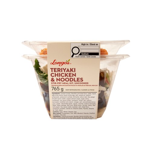 Longos Meal Kit Chicken Teriyaki & Noodles 765 g