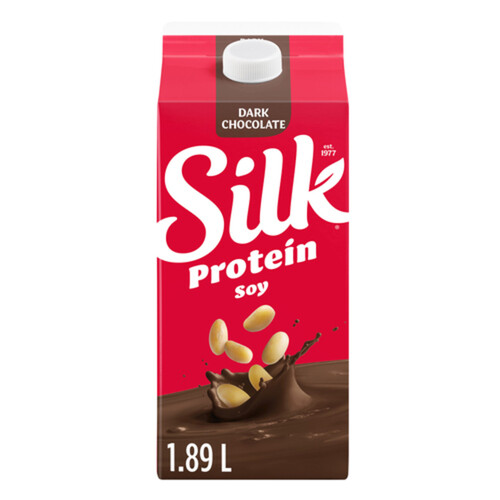 Silk Organic Dairy-Free Soy Milk Alternative Chocolate Flavour 1.89 L