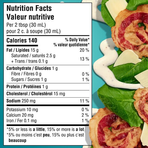 Kraft Dressing Bacon Caesar 425 ml