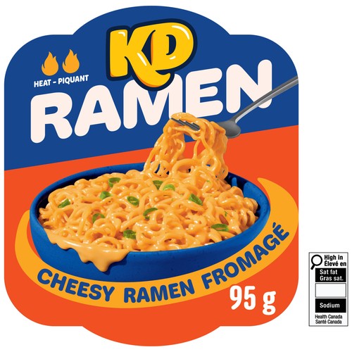 Kraft Dinner Cheesy Ramen Medium Heat 95 g