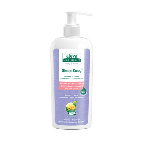 Aleva Naturals Sleep Easy Baby Wash Hair & Body 240 ml