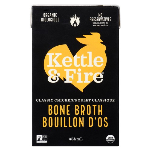 Kettle & Fire Organic Bone Broth Classic Chicken 454 ml