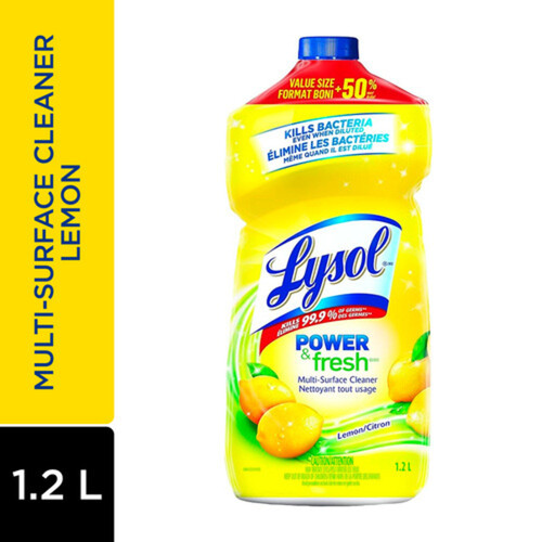 Lysol Multi Purpose Cleaner Lemon 1.2 L