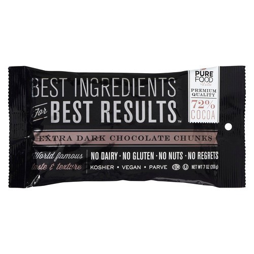 Estée Pure Food Extra Dark Chocolate Chunks 200 g