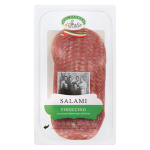 Soleterra d'Italia Finocchio Sliced Fennel Salami 125 g