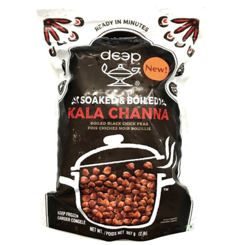 Deep Kala Chana Soaked & Boiled 907 g (frozen)