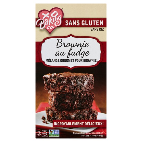 XO Baking Gluten-Free Fudge Brownie Mix 481 g