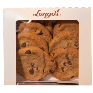 Longo's Plant Based Cookies Chocolate Chip 8 x 42 g - Voilà Online