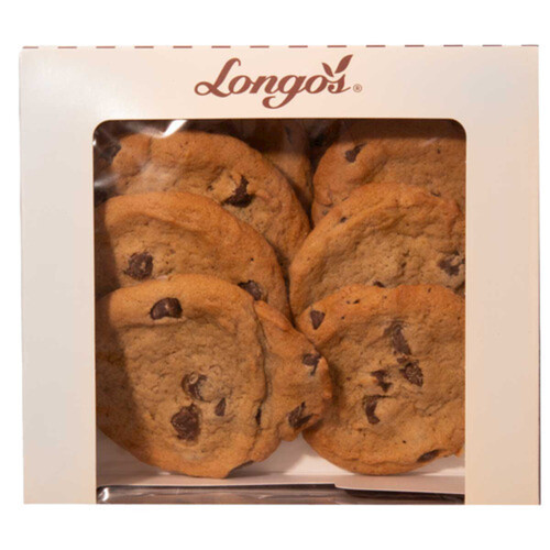 Longo's Plant Based Cookies Chocolate Chip 8 x 42 g