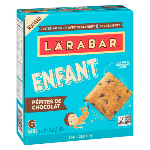 Larabar For Kids Granola Bar Chocolate Chip 163 g Voilà Online