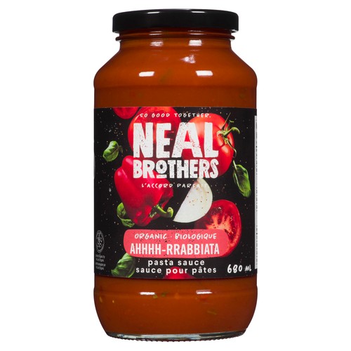 Neal Brothers Organic Pasta Sauce Ahhh-Rrabbiata 680 ml