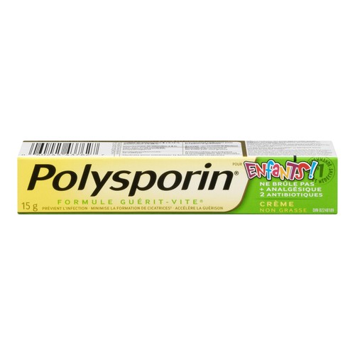 Polysporin Non Greasy Pain Relief Cream For Kids 15 g