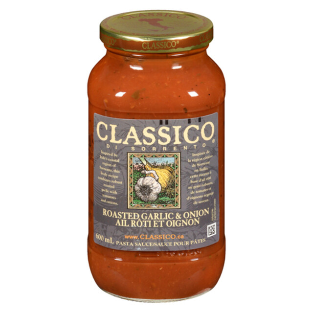 Classico Di Sorrento Pasta Sauce Roasted Garlic & Onion 600 ml Voilà