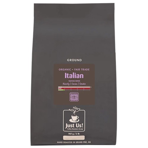 Just Us! Organic Ground Coffee Italian 907 g