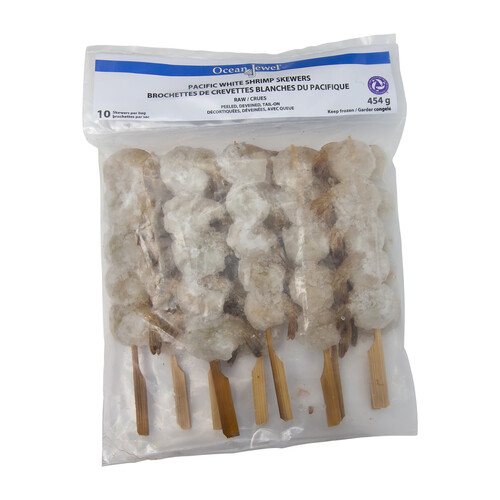 Ocean Jewel Frozen Skewers Shrimp 454 g