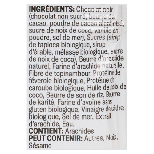 Mid-Day Squares Barre protéinée au beurre d'arachides 33 g