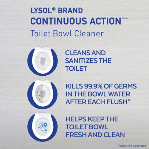 Lysol Toilet Bowl Cleaner Continuous Action 100 g