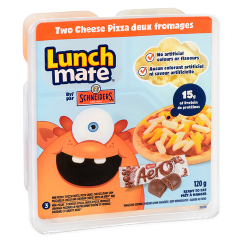 Schneiders Lunch Mate Pizza Lunch Kit Two Cheese 120 g