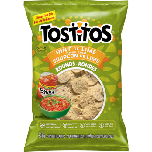 Tostitos Tortilla Chips Hint Of Lime 270 g Voilà Online Groceries