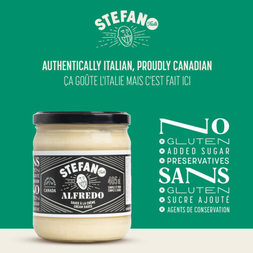 Stefano Faita Pasta Sauce Creamy Alfredo 405 ml