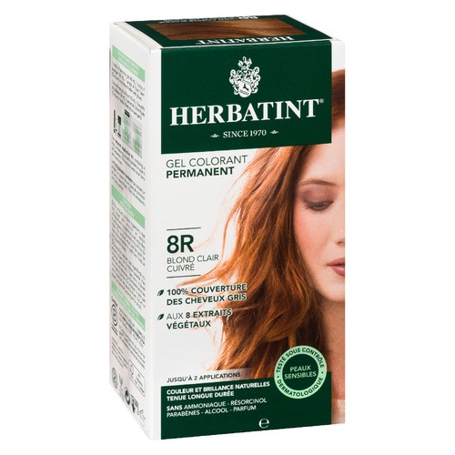 Herbatint Hair Color 8R Blonde Light Copper 120 ml