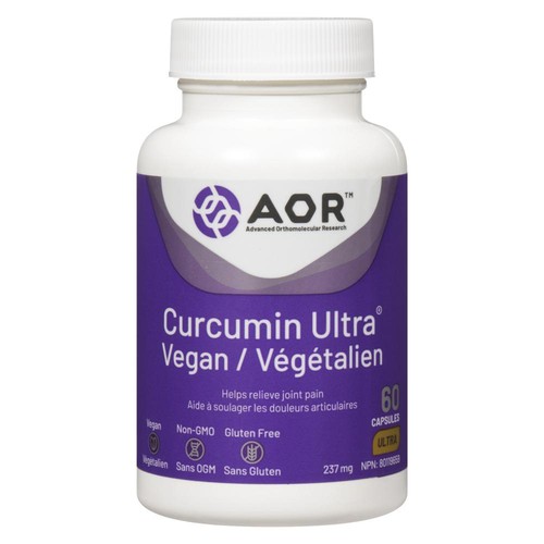AOR Vegan Curcumin Ultra 237 mg Capsules 60 Count