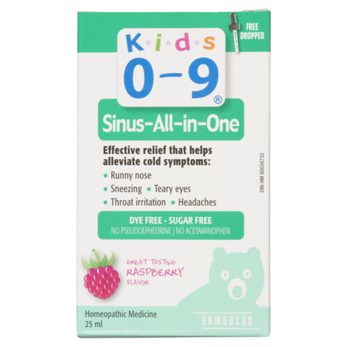 Kids 0-9 Sinus All in One Baby Treatments 25 ML