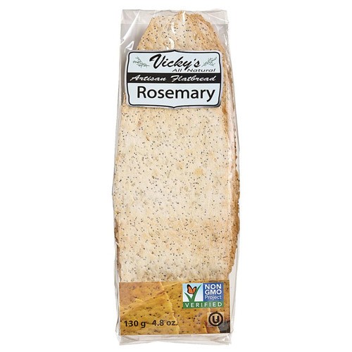 Vickys Flatbread Artisan Rosemary 130 g