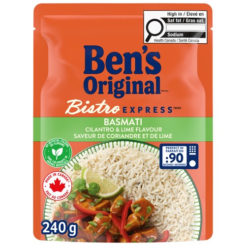 Ben's Original Bistro Express Rice Dish Cilantro Lime Flavoured 250 g