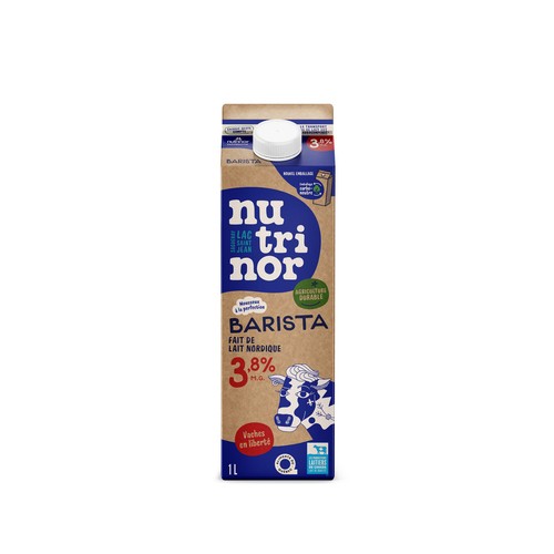 Nutrinor Barista 3.8% Milk 1 L