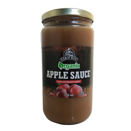 Farm Boy Organic Apple Sauce 750 ml