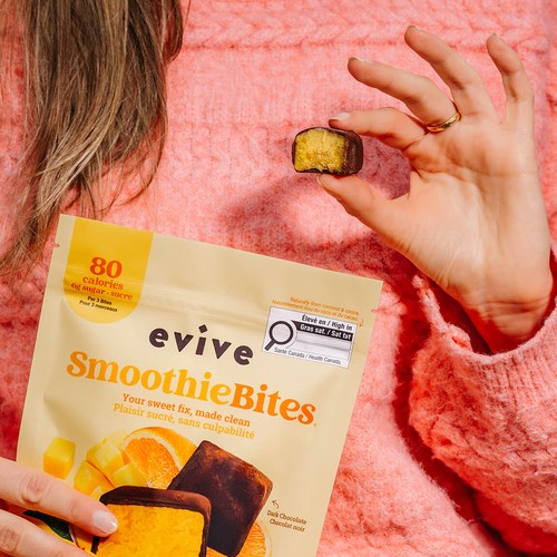 Evive Frozen Smoothie Bites Mango & Orange 144 g