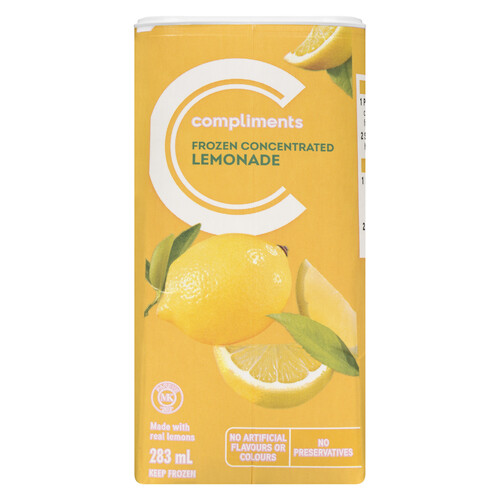 Compliments Frozen Juice Lemonade 283 ml