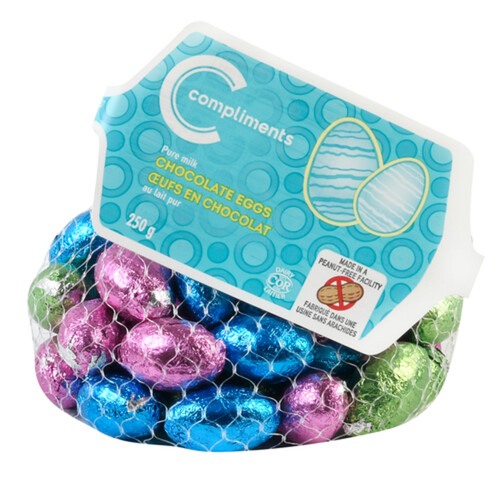 Compliments Eggs Milk Chocolate 250 g