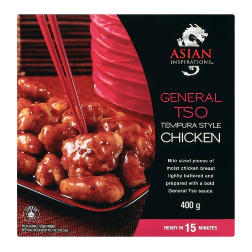 Asian Inspirations Frozen General Tso Tempura Style Chicken 400 g