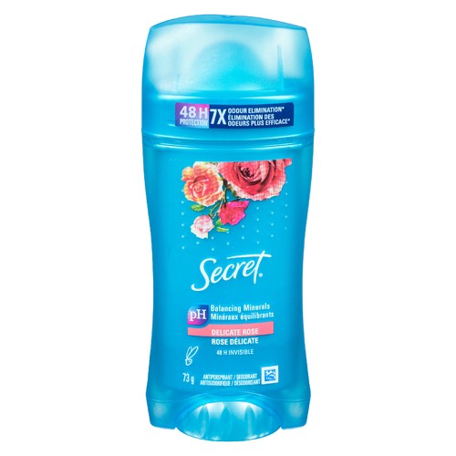 Secret Antiperspirant Fresh Invisible Solid Rose 73 g