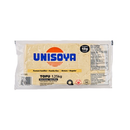 Unisoya Tofu Extra Firm Regular 1.25 kg