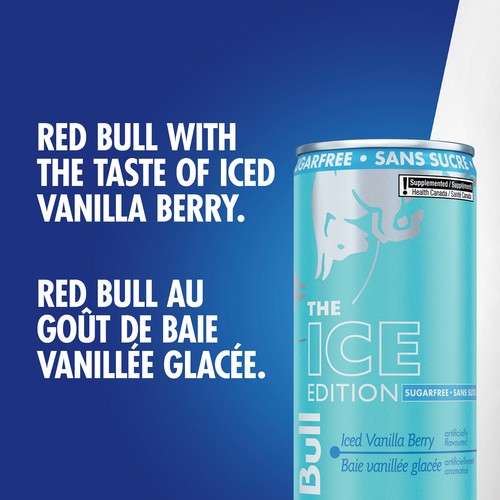Red Bull Sugar-Free Energy Drink The Ice Edition Iced Vanilla Berry 250 ml (can)
