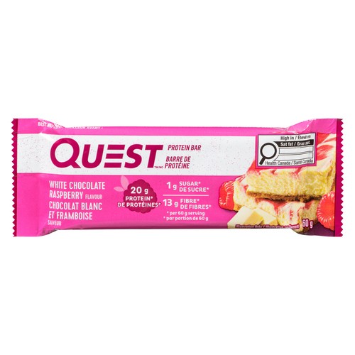 Quest Protein Bar White Raspberry Chocolate 60 g