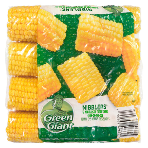Green Giant Frozen CornOnTheCob Nibblers Mini Ears 12 Count 1.33 kg