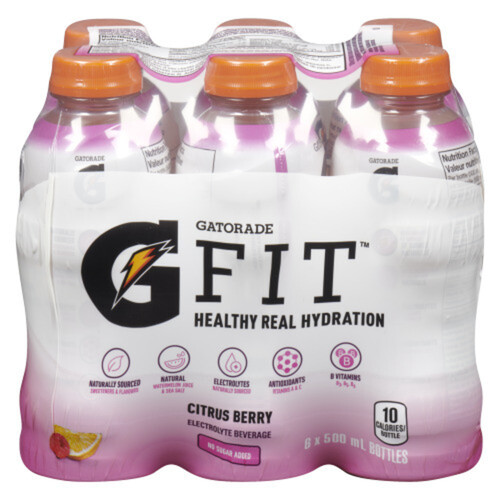 Gatorade Citrus Berry Energy Drink 6 x 500 ml