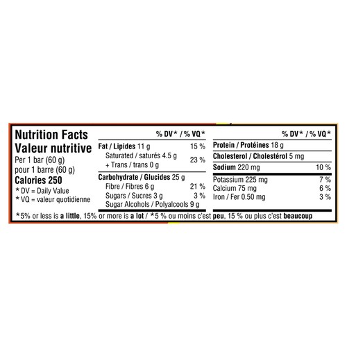One Reese's Protein Bar Peanut Butter 60 g