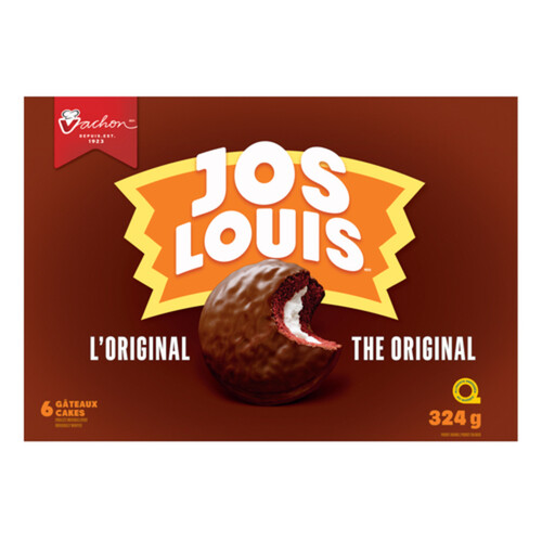 Vachon Jos Louis Cakes Snack The Original 6 Pack 324 g 