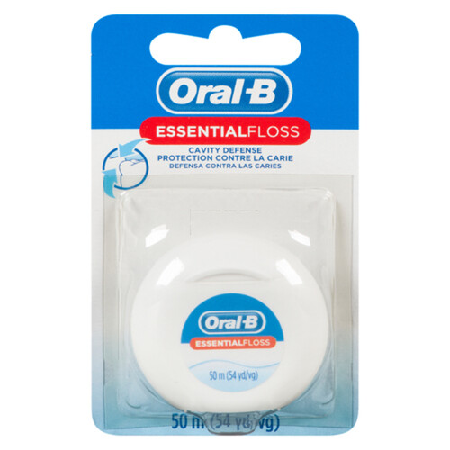 Oral B Essential Floss Waxed 50 m