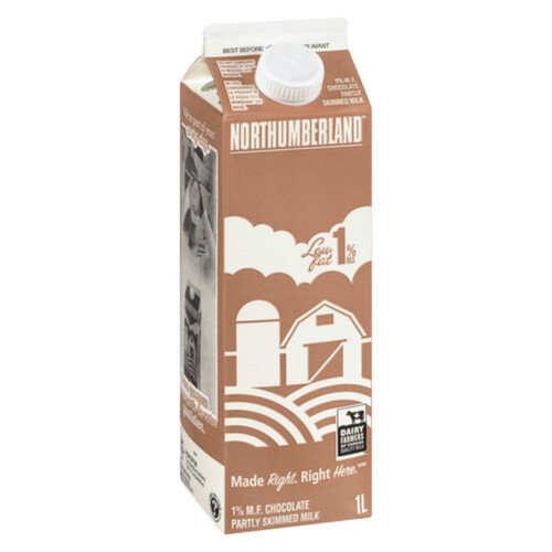 Northumberland 1% Partly Skim Chocolate Milk 1 L